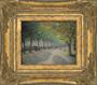 Hyde Park - London by Camille Pissarro – miniature, Museum Framed